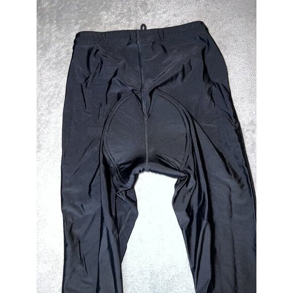 PERFORMANCE BIKE Black Cycling Padded Leggings Pants Sz L - Picture 6 of 9